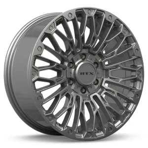 RTX Wheels – Chaos – Gunmetal – 20″x9″ 18mm – All weather Wheels – 083459